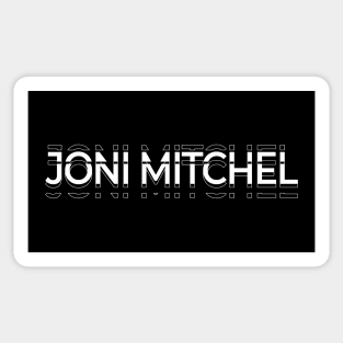 Joni Mithcell Kinetic Typography Sticker